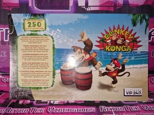 🇮🇹 DONKEY KONGA PAL EUR+ITA CARD VIP NINTENDO CLUB 24:7 GAMECUBE *NUOVA* - Picture 1 of 15