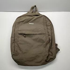 Baggalini Sling Convertible Backpack Women’s Taupe Zipper Pockets - Picture 1 of 19