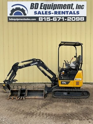 Miniexcavadora John Deere 17G 2022 279 horas Foto 1 de 4