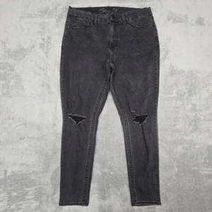 Seven 7 Jeans Damen 16 Bauchlos High Rise Skinny Straight 36x28,5 *LESEN* - Bild 1 von 20