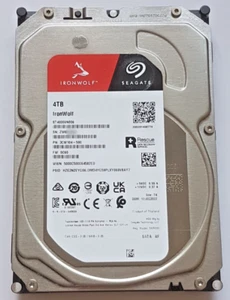 4 TB SATA III Seagate Ironwolf + Rescue ST4000VN006 5400rpm 256MB 3.5 " - Picture 1 of 1