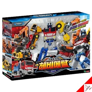 TOBOT 2025 HEAVYMETAL 3-Car Combine Transformer Robot Figure Heavy Metal Toy - Picture 1 of 8