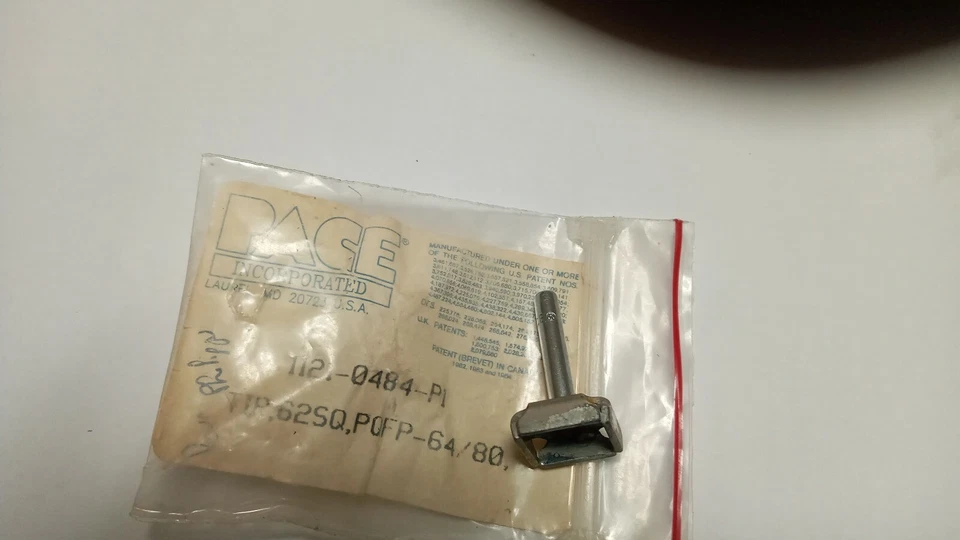 1pcs PACE 1121-0484-P1   PQFP-64/80 ThermoPik SMT Removal Tip, 15.7 x 15.7mm Foto 1 de 1