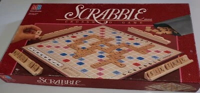 Pre Owned Milton Bradley Scrabble Crossword Game 1989  - Image 1 of 4