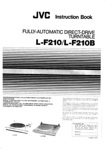 Bedienungsanleitung-Instruction Book für JVC L-F210 - Picture 1 of 1