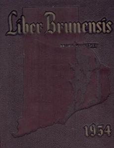 Anuario universitario Liber Brunensis Brown 1954, Providence, Rhode Island - Imagen 1 de 6
