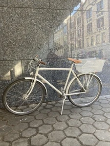 Weißes Damen-Rennrad mit Korb– gebraucht, aber in gutem Zustand - Bild 1 von 10