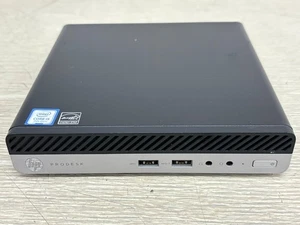 HP ProDesk 400 G3 Mini PC i5-7500T 2.70GHz 8GB 128GB SSD Wi0fi Windows 10P - Picture 1 of 8