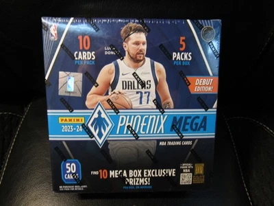 Factory Sealed Mega Box 2023-24 Panini Phoenix NBA Basketball Cards - Image 1 of 4