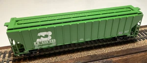 Tolva suelta verde Atlas Trainman HO Burlington Northern BN 448896 Thrall 4750 - Imagen 1 de 6