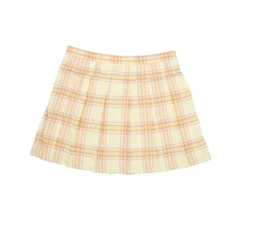 ASOS DESIGN Skirt Womens 14 Plaid Pleated Tennis Mini Preppy Checked - Image 1 of 4