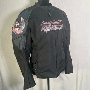 Chaqueta Moto Speed & Strength Mujer "To The Nines" Blindada Ventilada Bordada L - Imagen 1 de 16