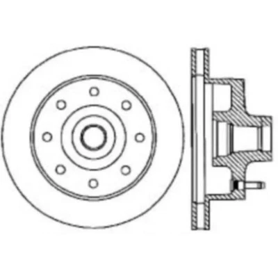 New Vented Brake Disc Fits Dodge B350 B2500 Base B3500 Base By CE121.67007 - Image 1 of 2