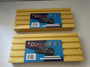 *NUEVO* Bastidores de dominó para juegos de 4 CHH. Sostiene dominó, azulejos, tarjetas. Nuevo y precintado - Imagen 1 de 10