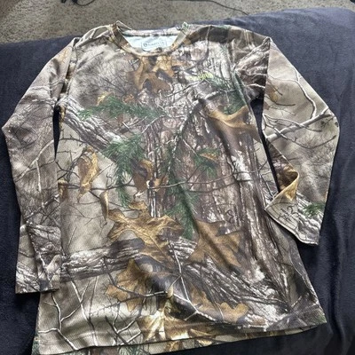 Camisa de equipo de caza de manga larga talla grande para niños de Magellan Realtree Foto 1 de 4