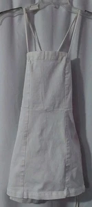 Dollhouse weißes Jeanskleid Größe 7/8 Mini Spaghettiträger Länge 31 Zoll - Bild 1 von 9