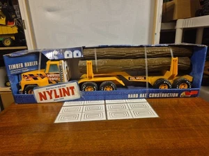 Nylint Hard Hat Construction Timber Hauler Toy Truck Set - Picture 1 of 1