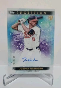 2024 Topps Inception Jordan Westburg RC Emerging Stars Auto 249/299 Orioles - Bild 1 von 2
