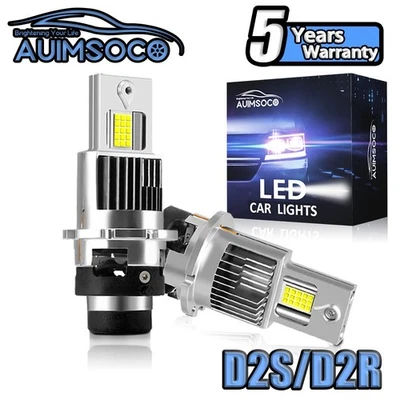 Para BMW M5 2000-2003 2x D2S LED Xenón Faros Bombillas Repuesto Blanco Frío Foto 1 de 4