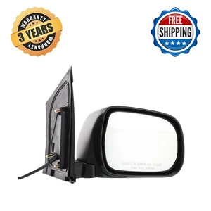 Mirror Textured Black Power Glass Passenger Side For 2004-2010 Toyota Sienna - Picture 1 of 6