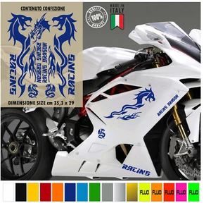 Adesivi DRAGO compatibile moto Yamaha Suzuki Honda Kawasaki Ducati colori 1873 - Foto 1 di 22
