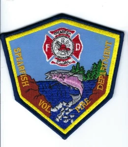 Spearfish (Lawrence County) SD South Dakota Volunteer Fire Dept. patch - NEW! - Picture 1 of 1