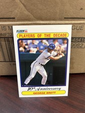 1990 Fleer Canadian George Brett Kansas City Royals #621