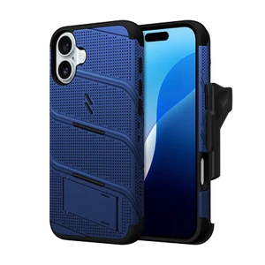 ZIZO BOLT Bundle iPhone 16 Plus Case with Tempered Glass - Picture 1 of 4