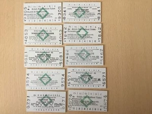 10. X. Green Diamond. PLATFORM Tickets, ( AA-16, ) - Picture 1 of 1