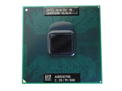 INTEL CELERON 900 MOBILE 2.20GHZ PPGA478 1-CORE LAPTOP CPU PROCESSOR SLGLQ - Image 1 of 2