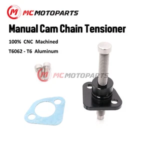 Black Manual Cam Chain Tensioner For Tiger 1200 Explorer XC 16 17 18 19 -MC - Picture 1 of 3