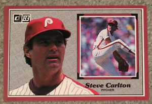 1983 Donruss Action AS - PHILADELPHIA PHILLIES STEVE CARLTON - Ex-Mint
