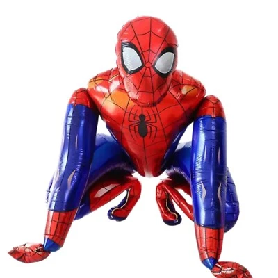 Superhéroe Spiderman Marvel Soporte 3D Air-walker Globo Fiesta de Cumpleaños Foto 1 de 4