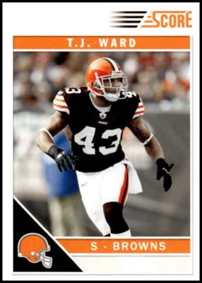 2011 Score #74 T.J. Ward - Image 1 of 2