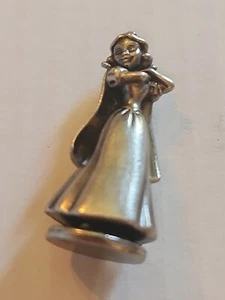 Disney Monopoly game token pewter mover replacement Snow White 2001 - Picture 1 of 3