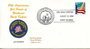 SCOUT CANCEL - GIRL SCOUT STATION  2000  SC702 - Picture 1 of 1