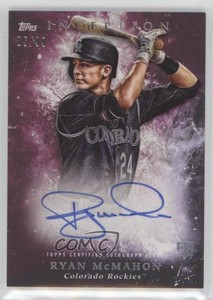 2018 Topps Inception and Emerging Stars Magenta /99 Ryan McMahon Rookie Auto RC