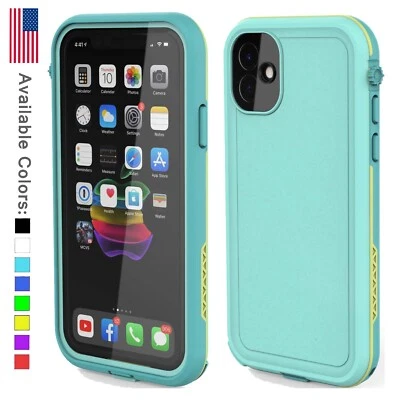 Waterproof Case For iPhone 11 Heavy Duty Shockproof Cover with Screen Protector - Image 1 of 4