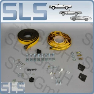 Set 72 Stück Montagekleinteile für 1 Kotflügel Mercedes Benz SL R107 C107 788817 - Picture 1 of 4