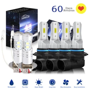 For Jaguar Vanden Plas 1995-1997 LED Headlight Bulbs High Low Beam Fog Light - Picture 1 of 18