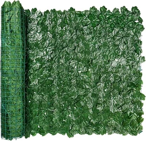 iCover Artificial Ivy Privacy Screen for Fence,Green Maple Leafs for Garden - Picture 1 of 15