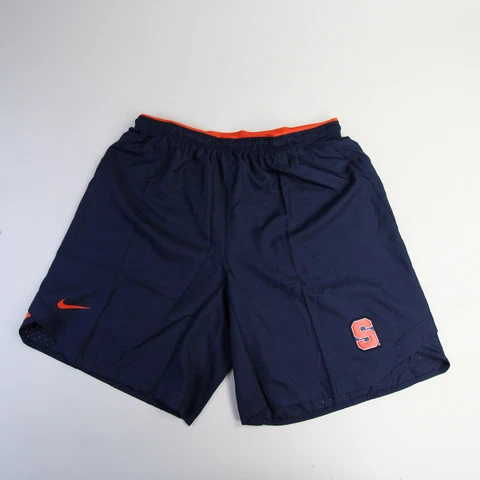 Syracuse Orange Nike Dri-Fit Practice Shorts Men's Navy/Orange New Cover