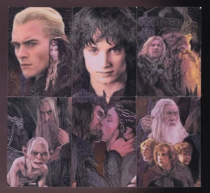 Lord of the Rings Masterpieces II 2008 Russ Walks Etched Foil Puzzle Card set - Picture 1 of 2