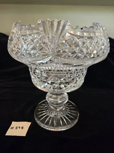 WATERFORD MASTER CRAFTSMAN VASE 9.5"H, 8.5"OPENING, EXCELLENT CONDITION - Picture 1 of 3