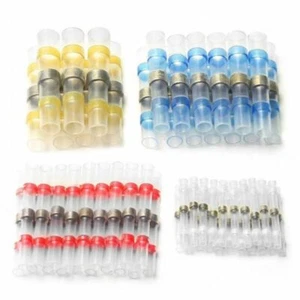 40pcs Car Waterproof Solder Seal Sleeve Wire Connectors Heat Shrink Terminals - Picture 1 of 15