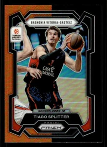 Tiago Splitter 2023-24 Panini Prizm Orange Black SP EuroLeague #79 - Picture 1 of 2