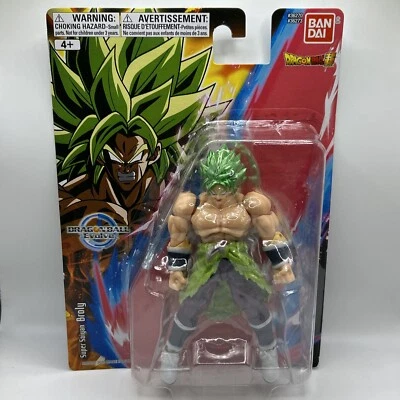 Figura de acción Bandai Dragon Ball Super Evolve Super Saiyan Broly 5" Foto 1 de 2