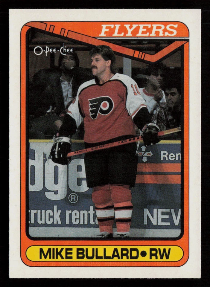 Mike Bullard 1990-91 O-Pee-Chee #274 Philadelphia Flyers - Image 1 of 2