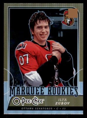 2008-09 O-Pee-Chee Gold #517 Ilya Zubov - Image 1 of 2