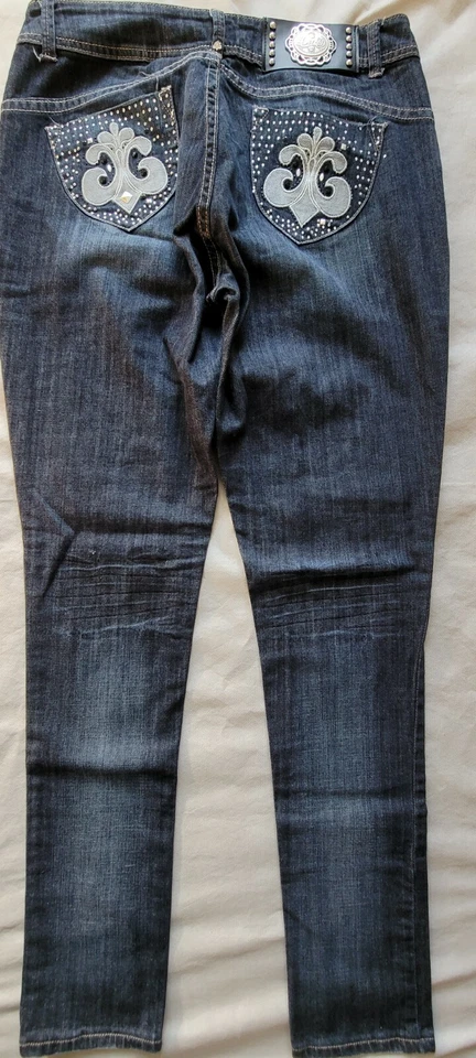 Vaqueros Dereon niña junior talla 14 pierna ajustada. Foto 1 de 4